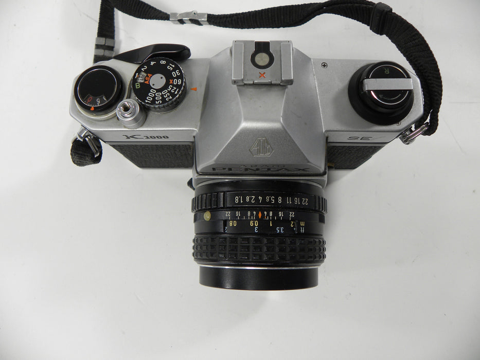 Pentax K-1000 SE 35mm SLR w/SMC Pentax 55mm f1.8