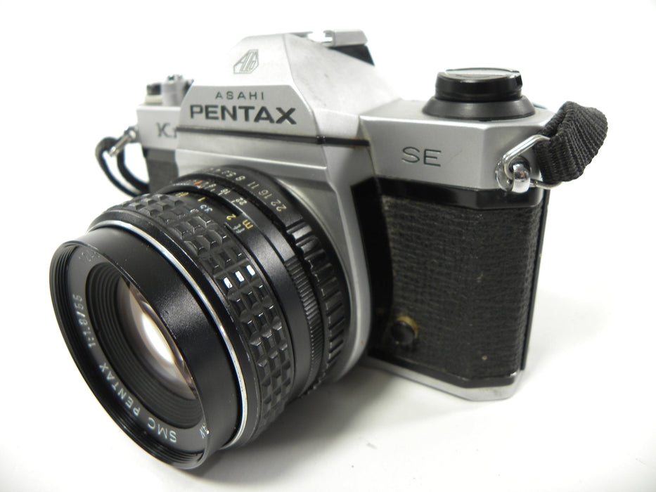 Pentax K-1000 SE 35mm SLR w/SMC Pentax 55mm f1.8
