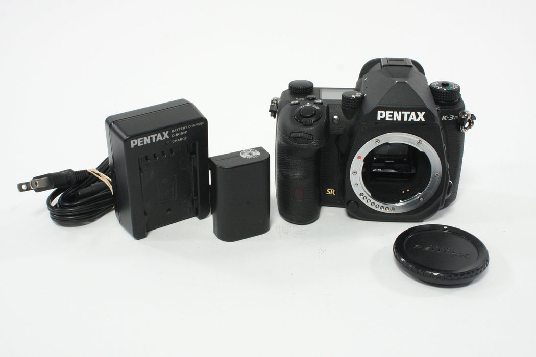 Pentax K-3 III DSLR Camera Body with a Shutter Count of 10,982