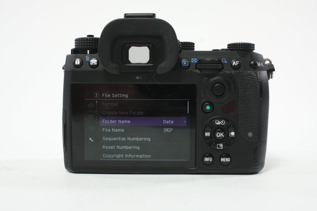Pentax K-3 III DSLR Camera Body with a Shutter Count of 10,982