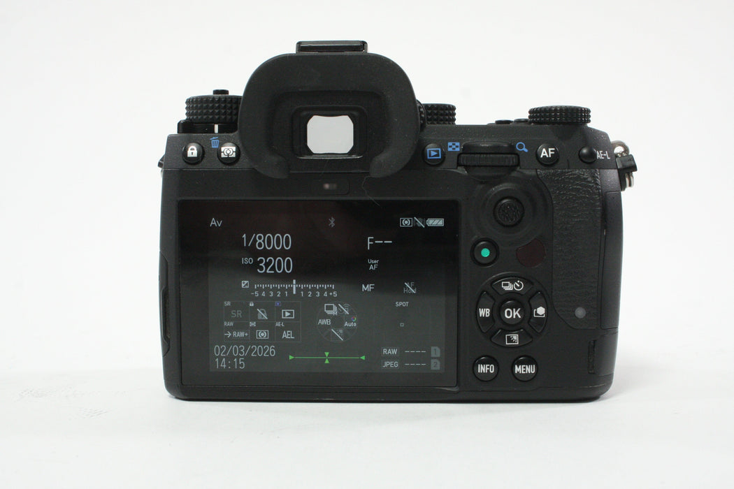 Pentax K-3 III DSLR Camera Body with a Shutter Count of 10,982