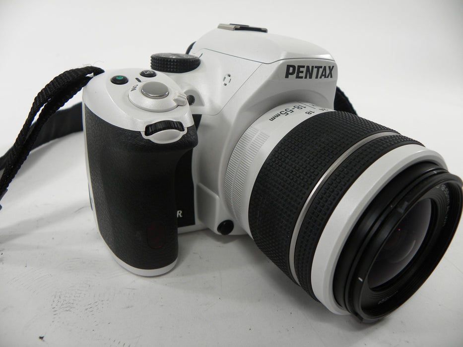 Pentax K-50 SR 16.3mp Digital SLR w/Pentax-DAL 18-55 AL WR Shutter Ct.1,721