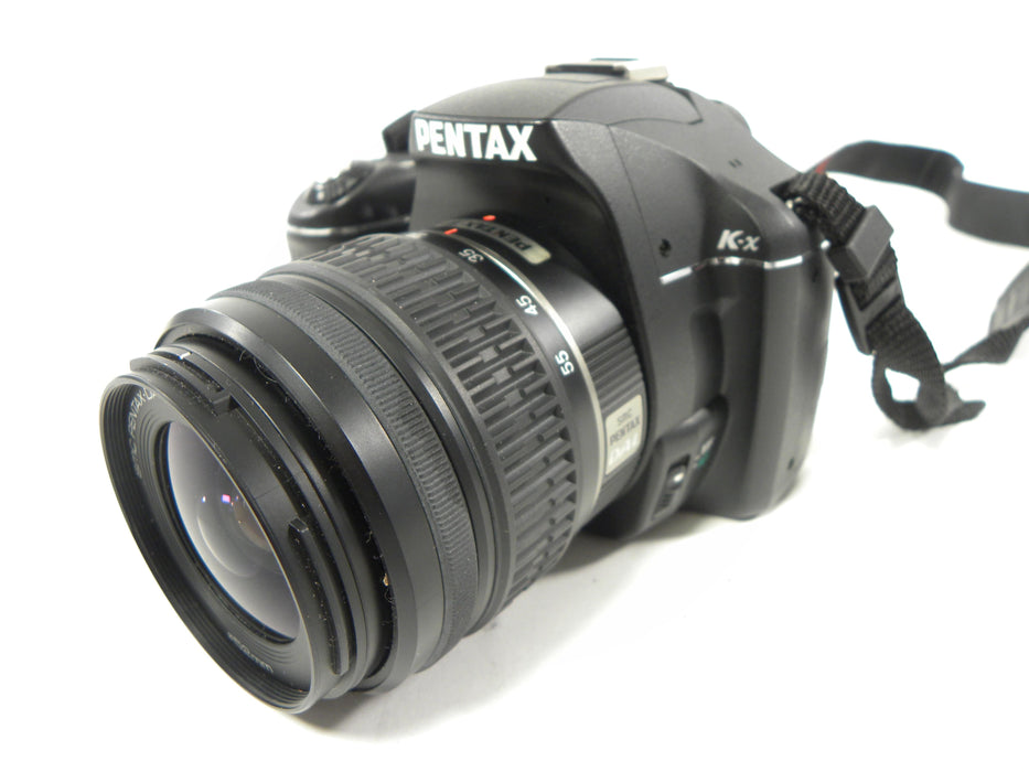 Pentax K-x 12.4mp Digital SLR w/SMC Pentax-DAL 18-55 f3.5-5.6