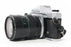 Pentax K1000 35mm SLR with a Tamron 28-70mm f/3.5-4.5 Lens