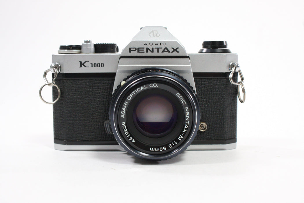 Pentax K1000 35mm Camera with 50mm f/2 Lens