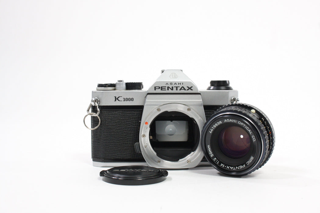 Pentax K1000 35mm Camera with 50mm f/2 Lens