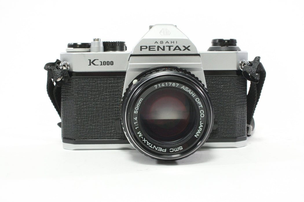 Pentax K1000 35mm SLR Camera with 50mm f/1.4 SMC Pentax- M Lens