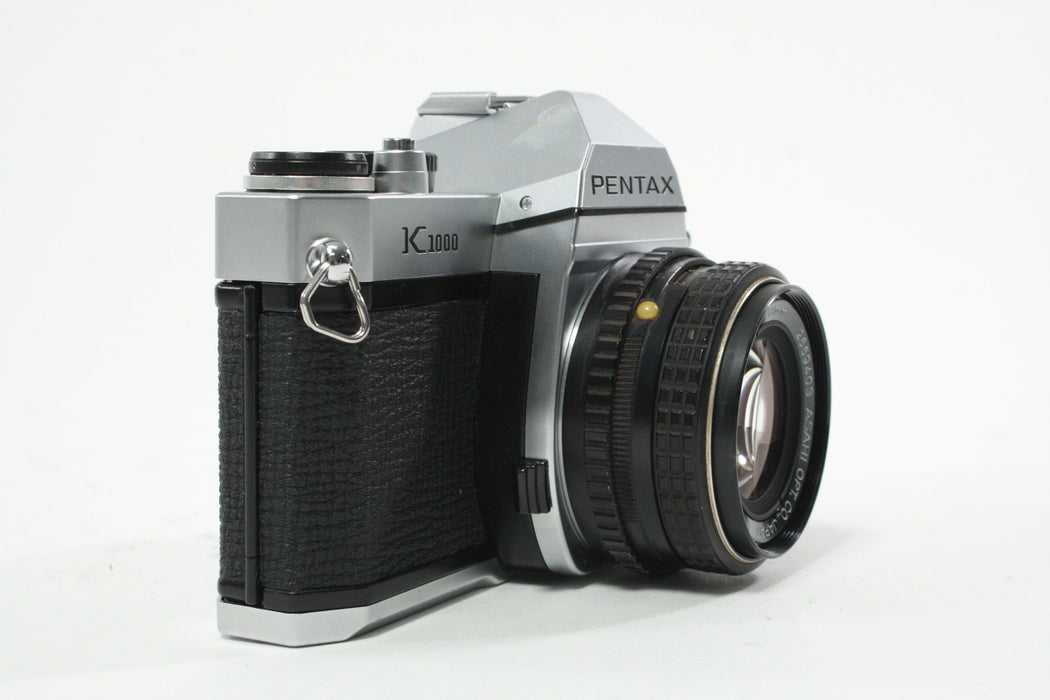 Pentax K1000 35mm SLR Camera with 50mm f/1.7 SMC Lens