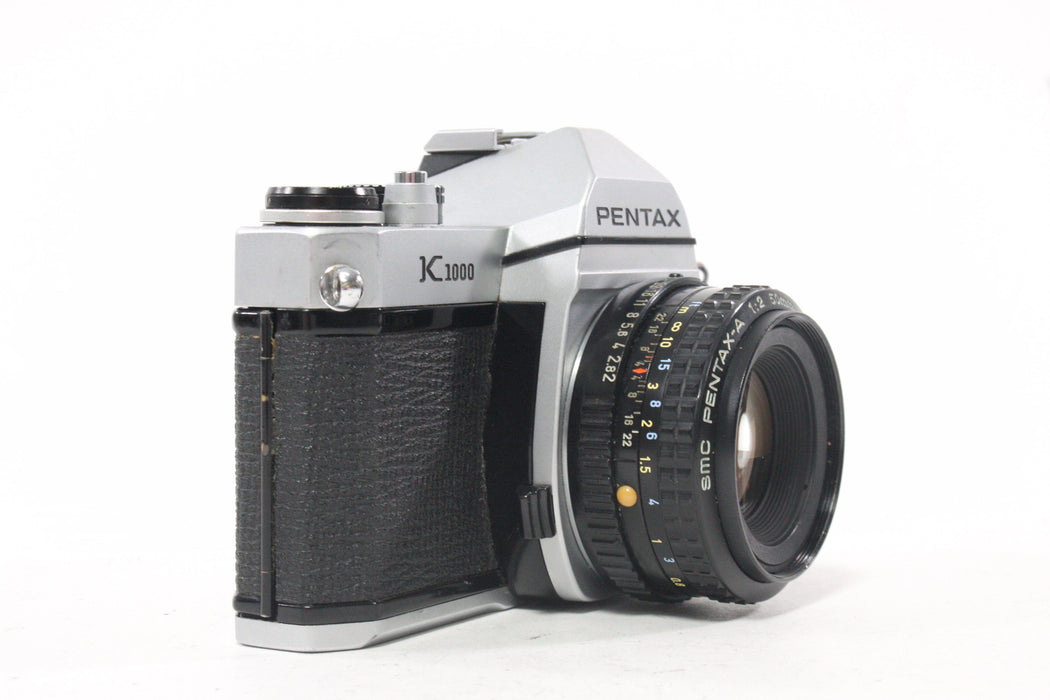 Pentax K1000 35mm SLR Camera with 50mm f/2.0 Lens