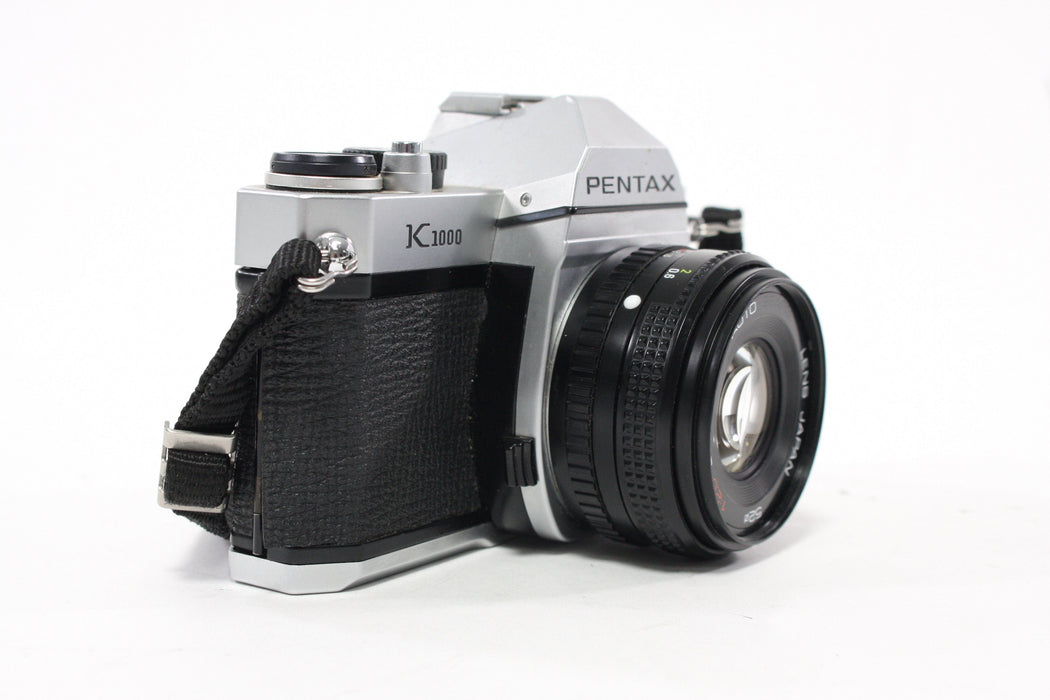 Pentax K1000 35mm SLR Camera with 50mm f/2 Lens