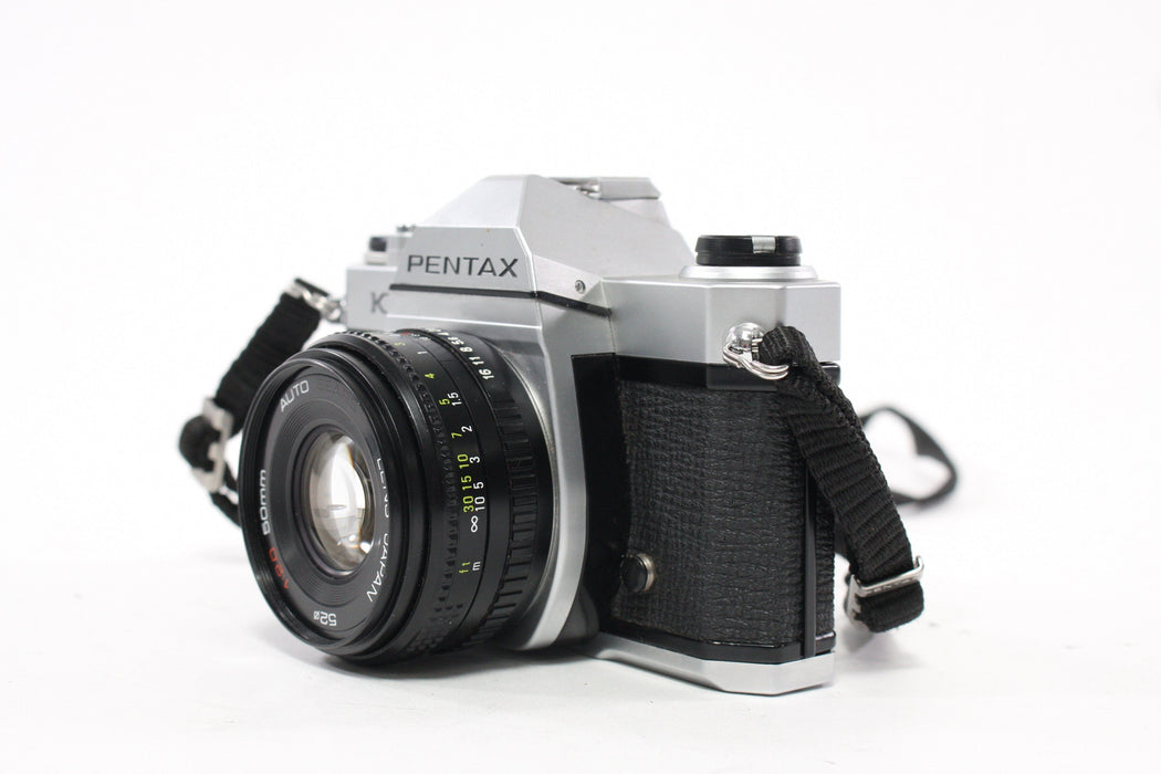Pentax K1000 35mm SLR Camera with 50mm f/2 Lens