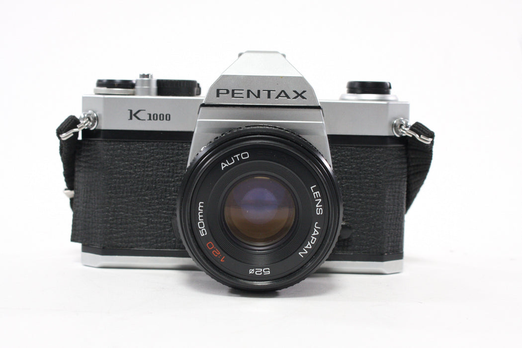 Pentax K1000 35mm SLR Camera with 50mm f/2 Lens