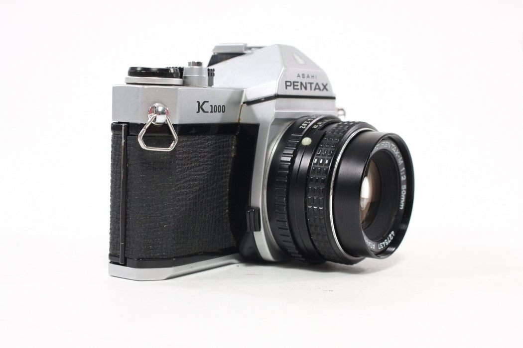Pentax K1000 35mm SLR Camera with 50mm f/2 Lens