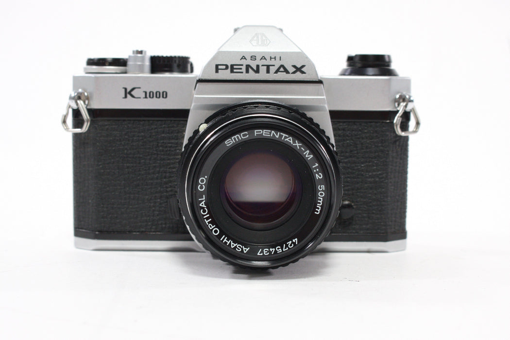 Pentax K1000 35mm SLR Camera with 50mm f/2 Lens