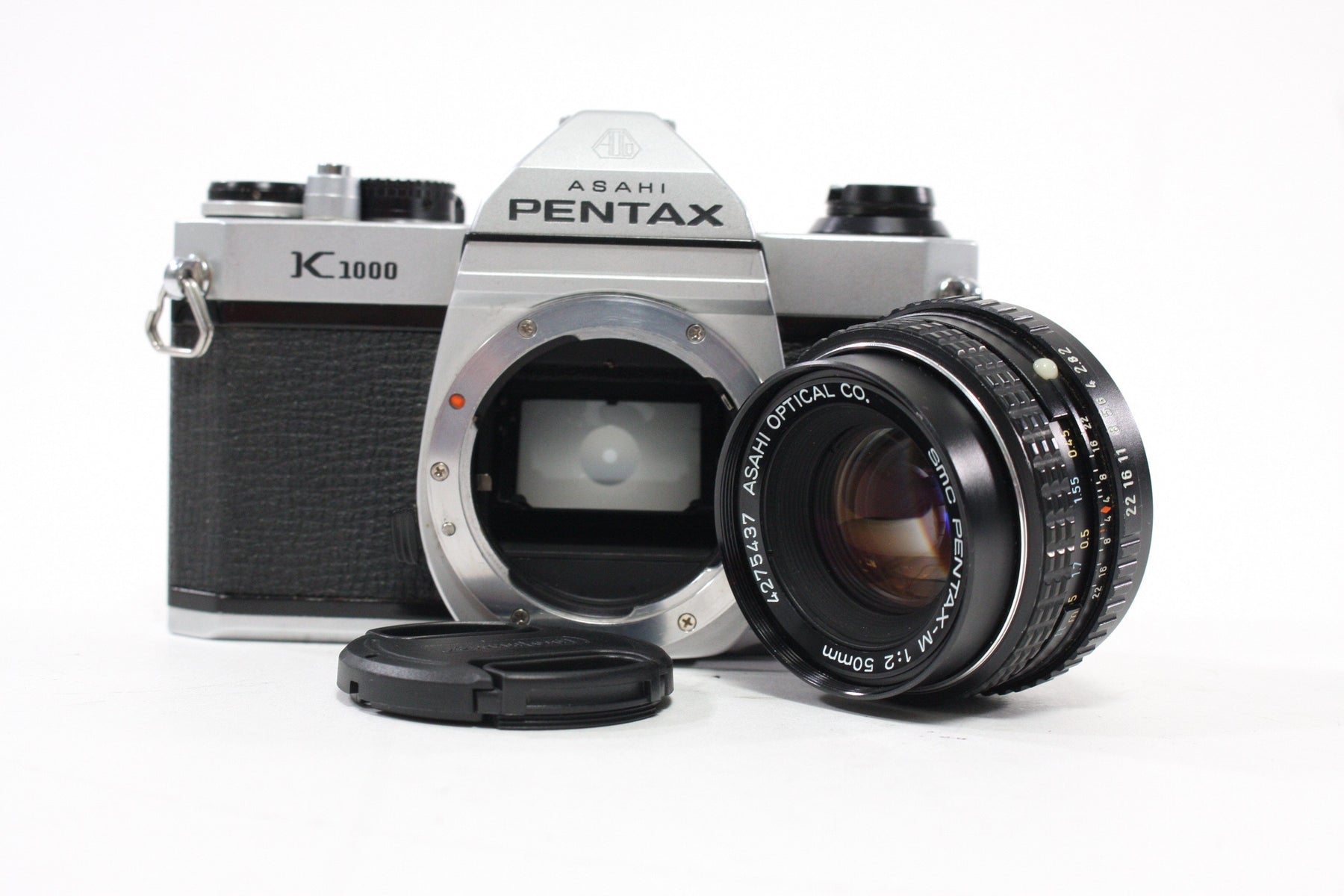 Pentax K1000 35mm SLR Camera with 50mm f/2 Lens