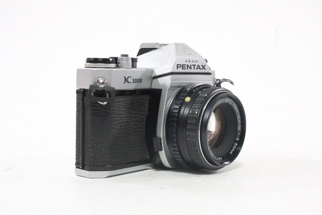 Pentax K1000 35mm SLR Camera with 50mm f/2 Lens