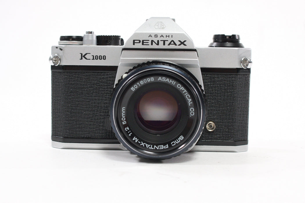 Pentax K1000 35mm SLR Camera with 50mm f/2 Lens