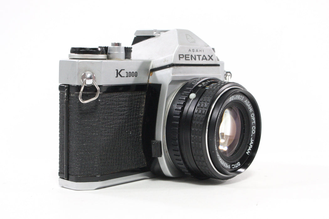 Pentax K1000 35mm SLR Camera with 50mm f/2 Lens