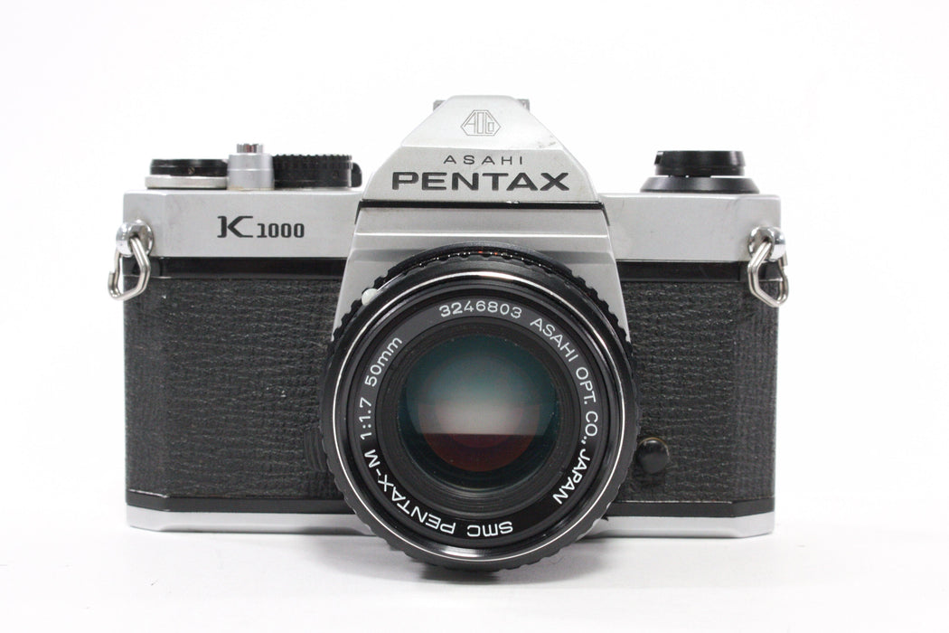 Pentax K1000 35mm SLR Camera with 50mm f/2 Lens