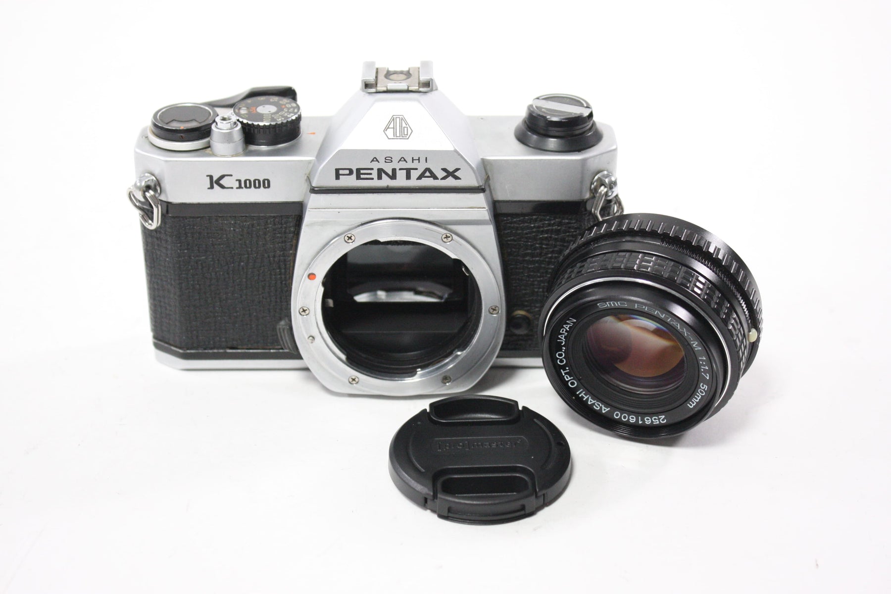 Pentax K1000 35mm SLR Camera with Pentax-M 50mm f/1.7 SMC Lens