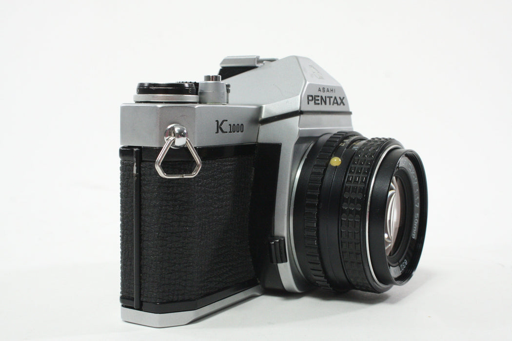 Pentax K1000 35mm SLR Camera with Pentax-M 50mm f/1.7 SMC Lens