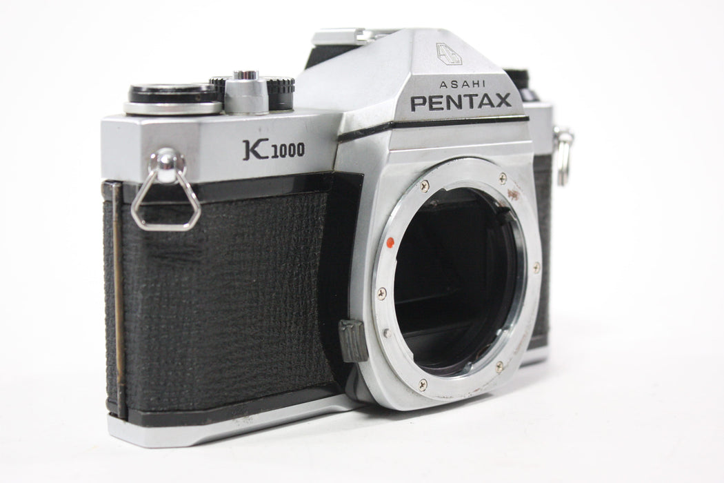 Pentax K1000 35mm SLR Camera with Sears Auto 50mm f/2.0 Lens