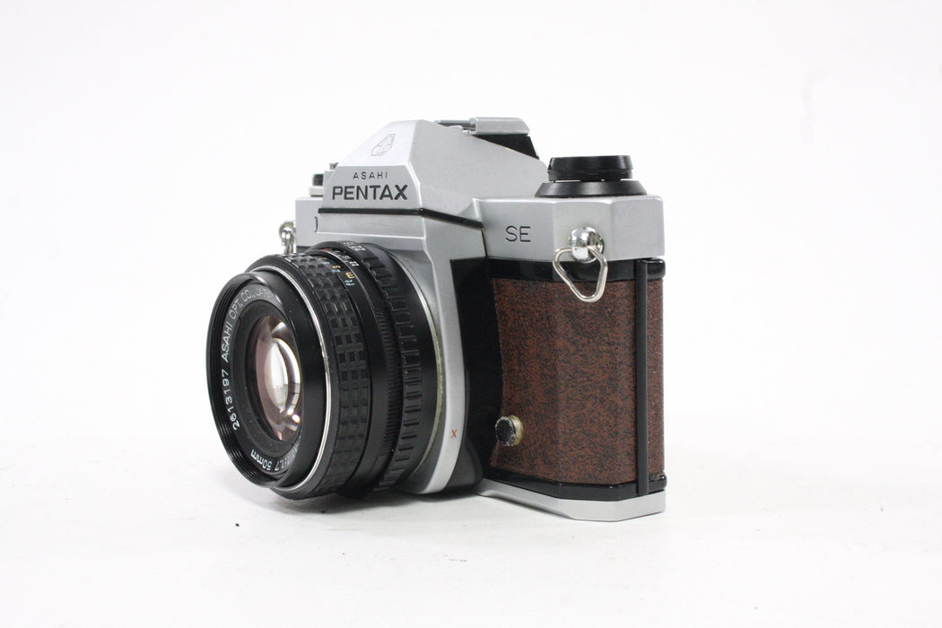 Pentax K1000 SE 35mm SLR Camera with 50mm f/1.7 Lens