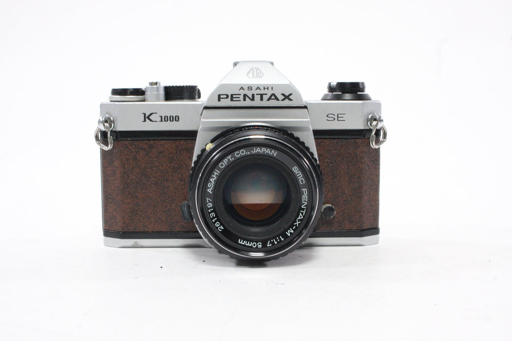Pentax K1000 SE 35mm SLR Camera with 50mm f/1.7 Lens