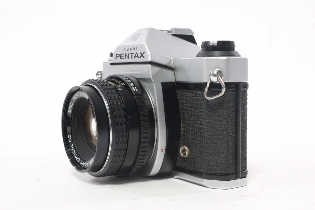 Pentax K1000 SLR Camera with 50mm f/2 Pentax-M SMC Lens
