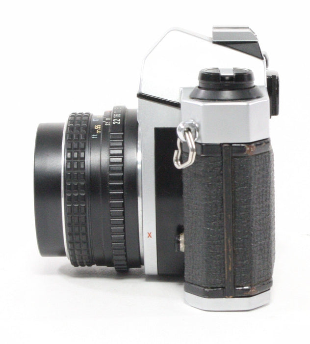 Pentax K1000 with 50mm f/1.7 lens