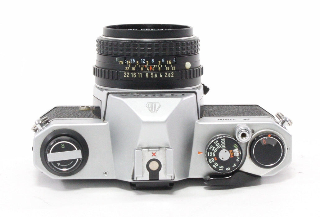 Pentax K1000 with 50mm f/2 lens