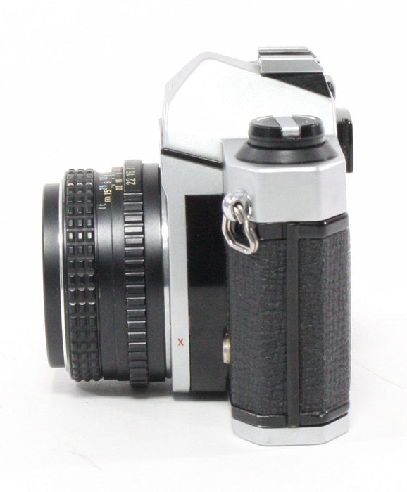 Pentax K1000 with 50mm f/2 lens