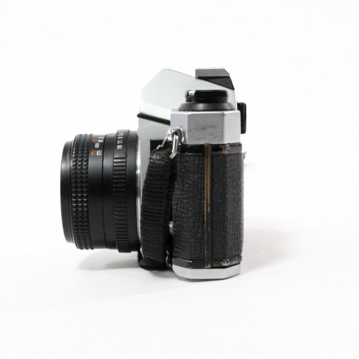Pentax K1000 with Chinon 50mm f/1.8 lens
