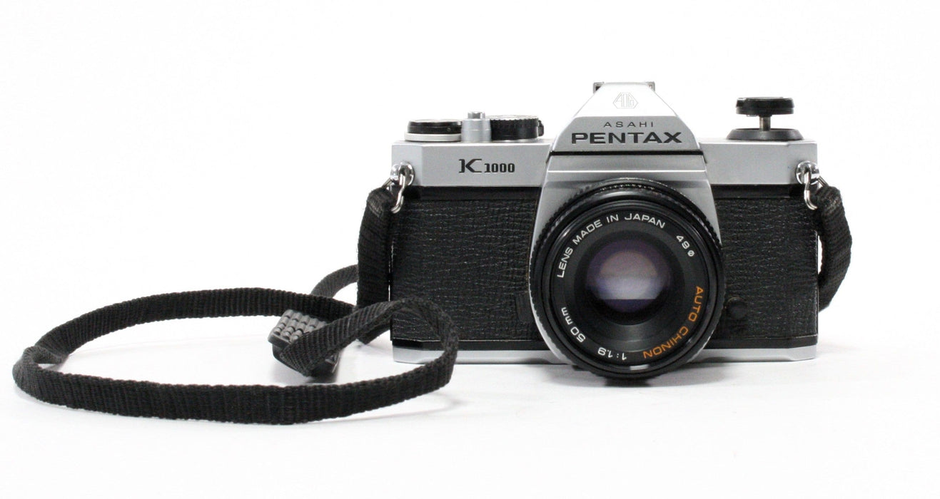 Pentax K1000 with Chinon 50mm f/1.8 lens