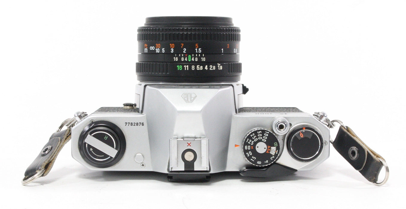 Pentax K1000 with Chinon 50mm f/1.9 Lens