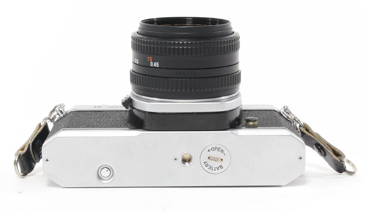 Pentax K1000 with Chinon 50mm f/1.9 Lens