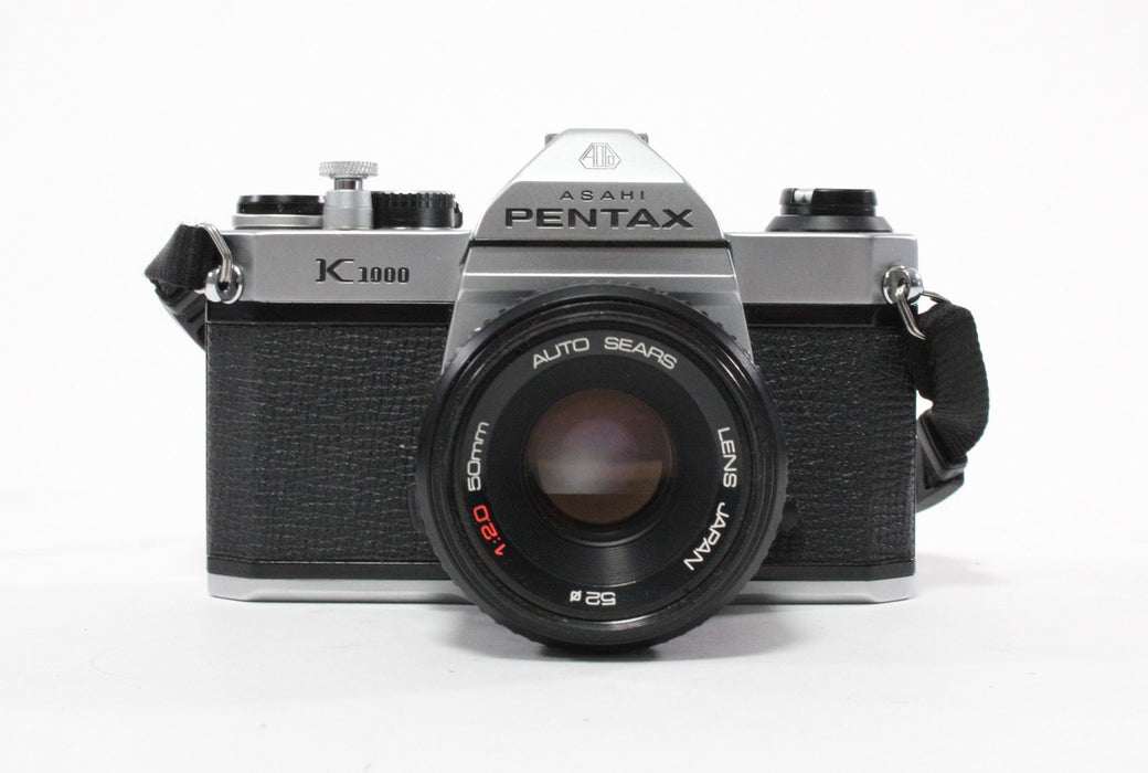 Pentax K1000 with Sears 50mm f/2 Lens
