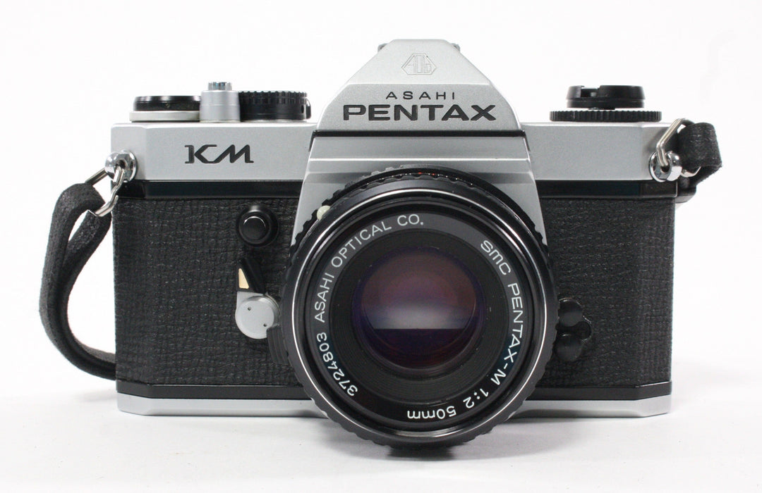 Pentax KM Camera with 50mm f/2 Lens