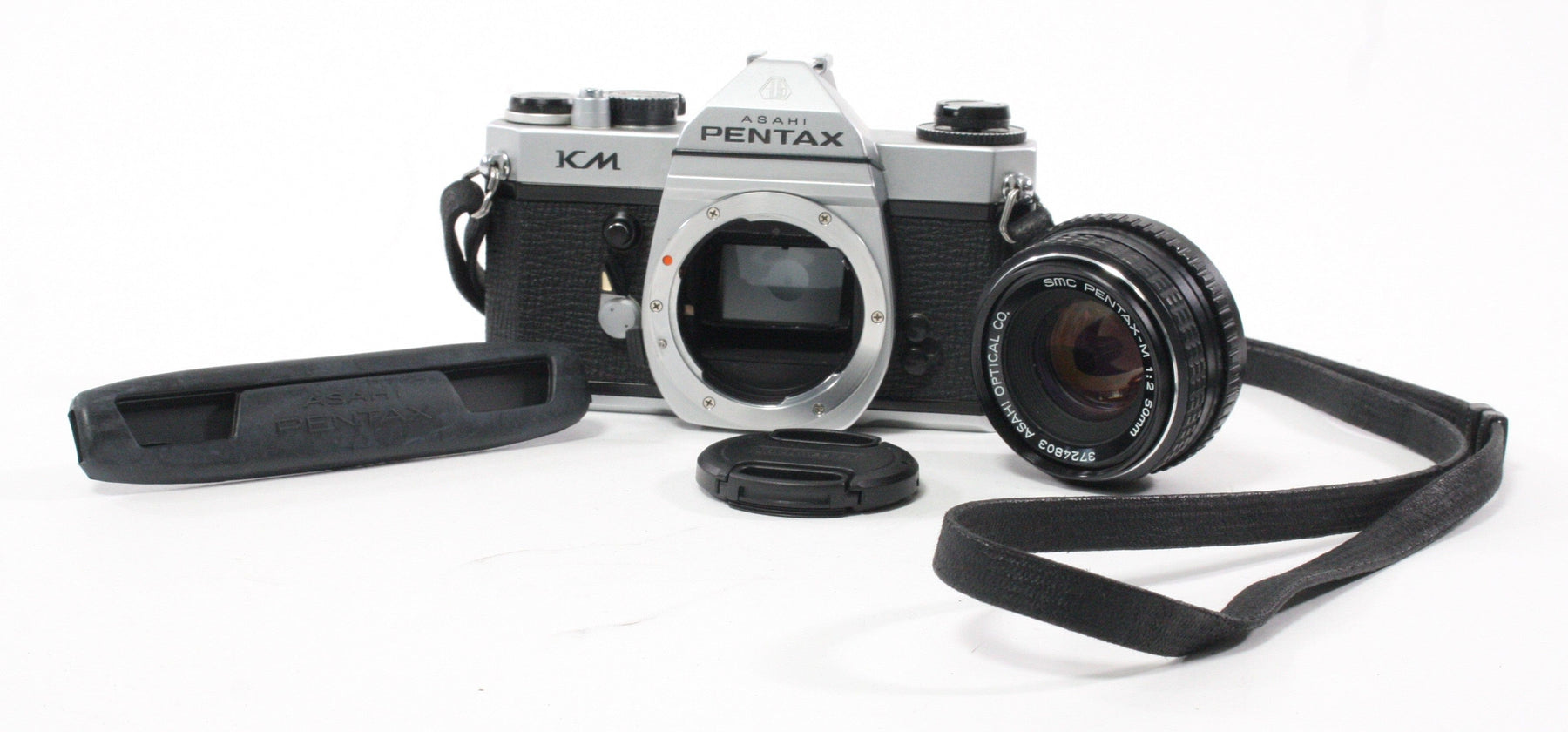 Pentax KM Camera with 50mm f/2 Lens