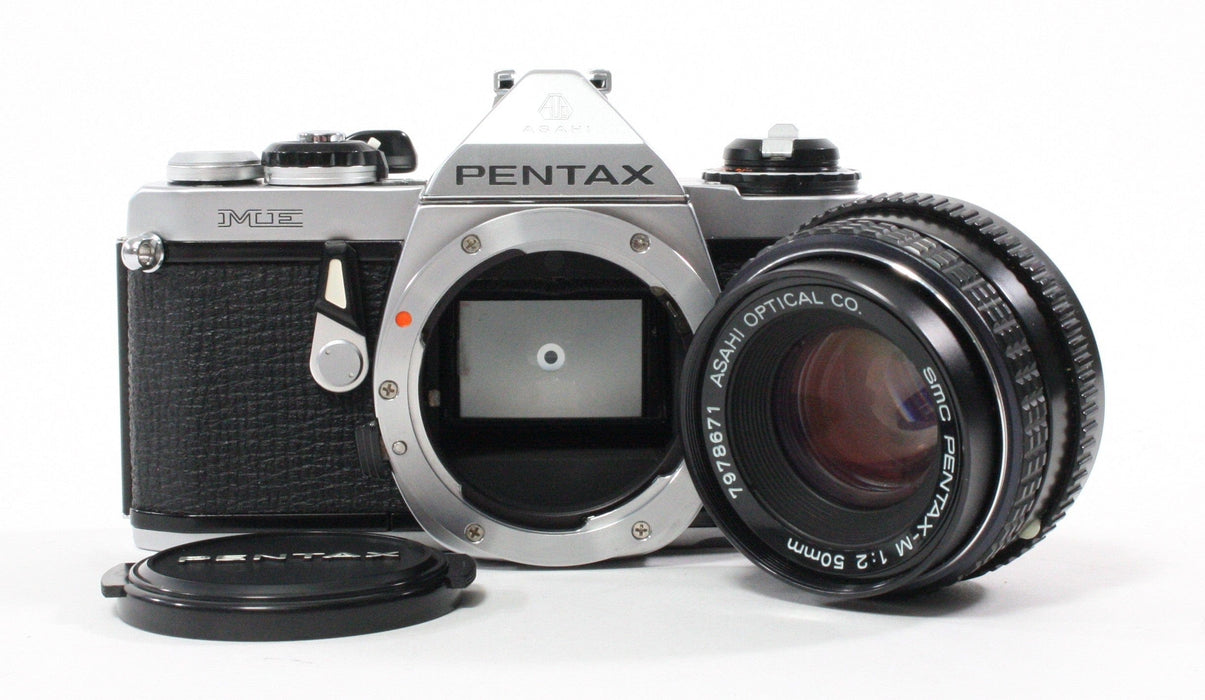 Pentax ME 35mm SLR Camera with 50mm f/2 Lens