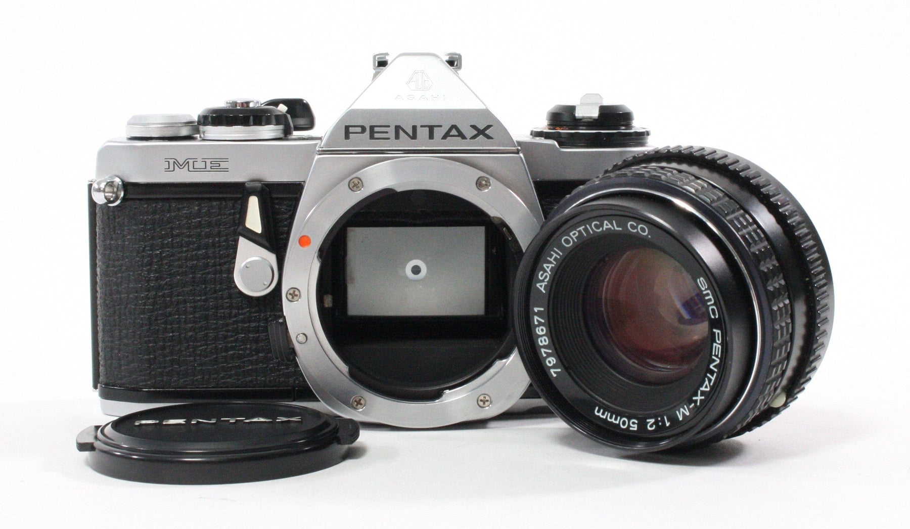 Pentax ME 35mm SLR Camera with 50mm f/2 Lens