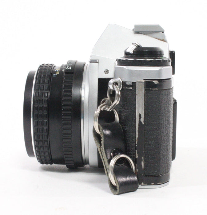 Pentax ME Super 35mm Camera with 50mm f/2 Lens
