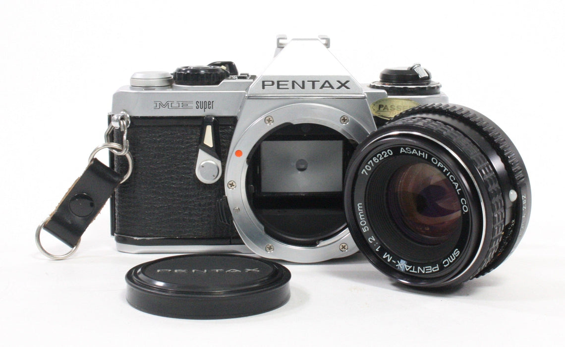 Pentax ME Super 35mm Camera with 50mm f/2 Lens