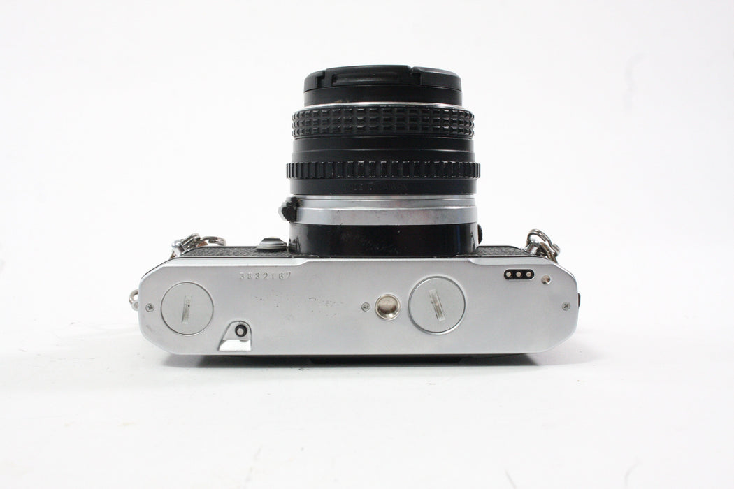 Pentax ME Super 35mm SLR Camera with 50mm f/2 Lens