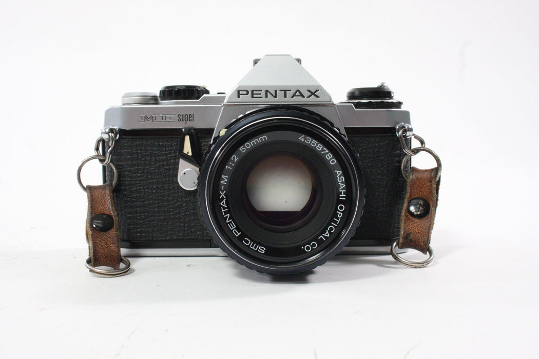 Pentax ME Super 35mm SLR Camera with 50mm f/2 Lens