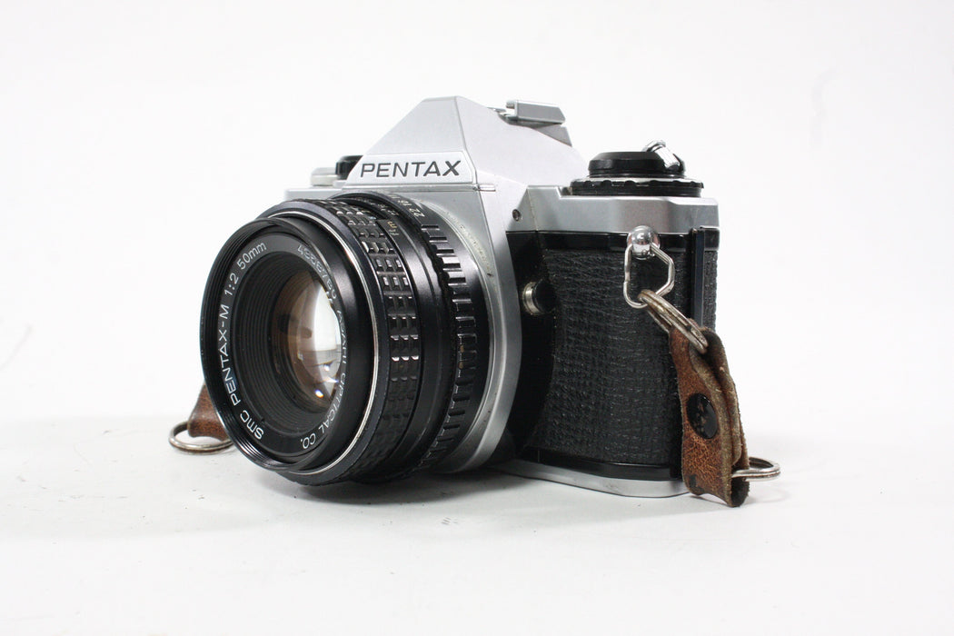 Pentax ME Super 35mm SLR Camera with 50mm f/2 Lens