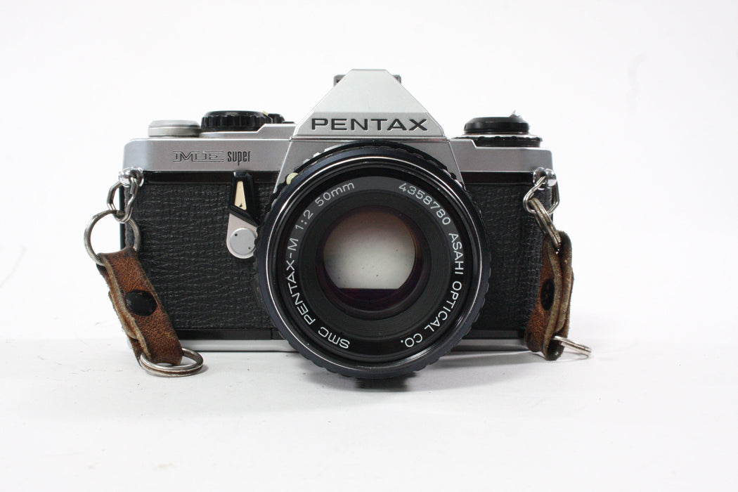 Pentax ME Super 35mm SLR Camera with 50mm f/2 Lens