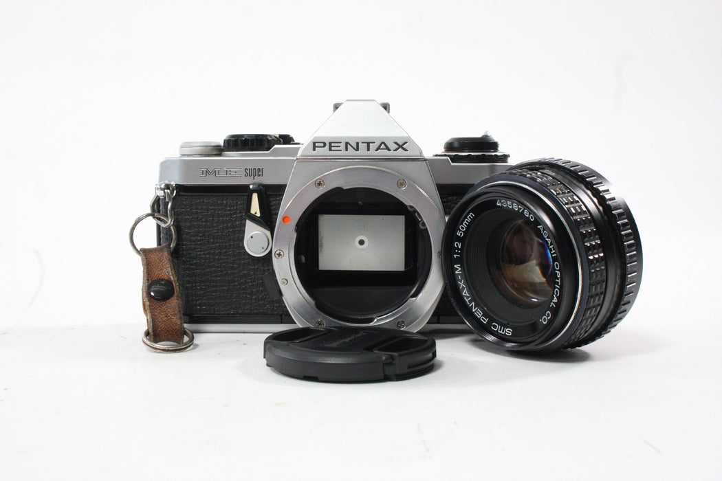 Pentax ME Super 35mm SLR Camera with 50mm f/2 Lens