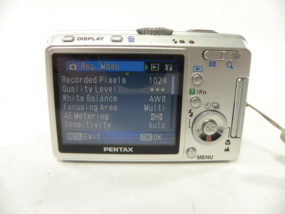 Pentax Optio S60 6.0mp Digital Camera