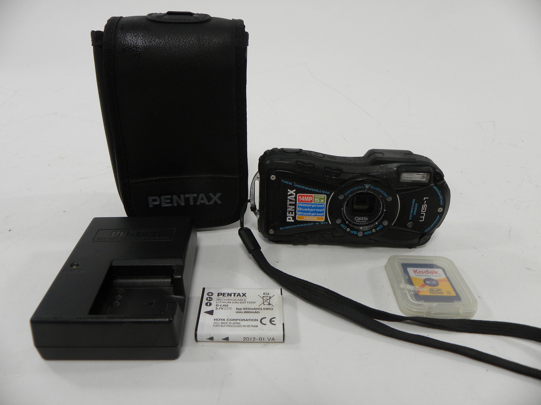 Pentax Optio WG-1 14mp Digital Camera